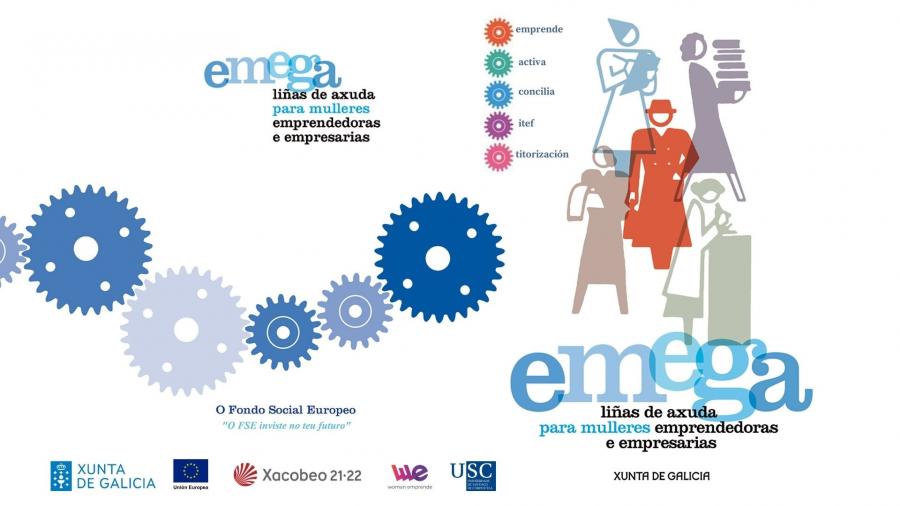 Cartel do evento  Programa Emega