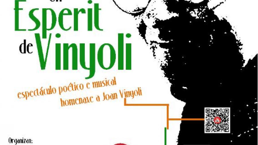 O espectáculo Esperit de Vinyoli chega á USC con motivo do centenario do nacemento do poeta catalán Joan Vinyoli O espectáculo Esperit de Vinyoli chega á USC con motivo do centenario do nacemento do poeta catalán Joan Vinyoli