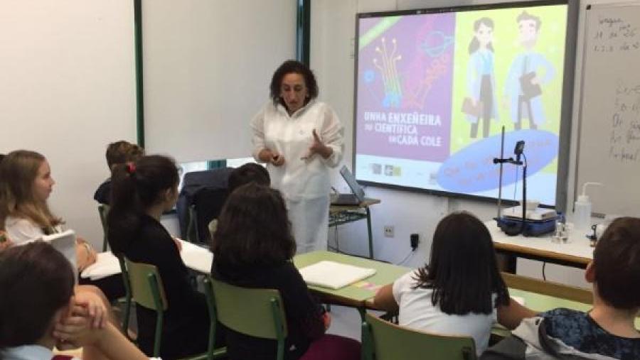 Remata o programa ‘Unha enxeñeira ou científica en cada cole’ Remata o programa ‘Unha enxeñeira ou científica en cada cole’