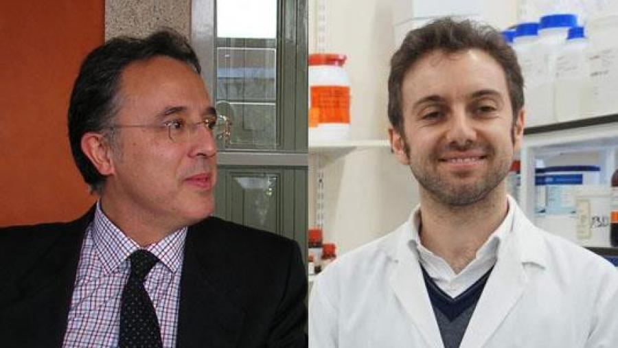 Juan José Nieto (esquerda) e Álvaro Goyanes (dereita). Imaxe de arquivo Juan José Nieto (esquerda) e Álvaro Goyanes (dereita). Imaxe de arquivo