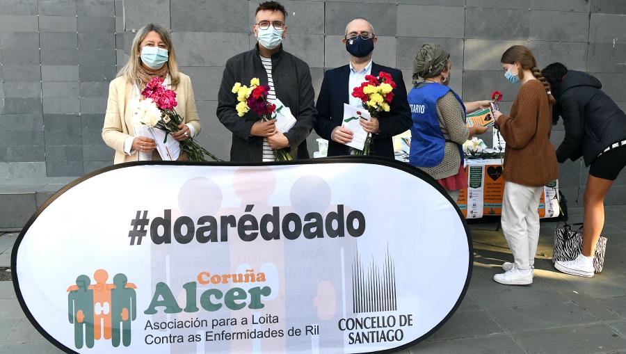 De esquerda a dereita, Milagros Castro, Alfredo Saborido e Víctor Arce. FOTO: Santi Alvite  De esquerda a dereita, Milagros Castro, Alfredo Saborido e Víctor Arce. FOTO: Santi Alvite