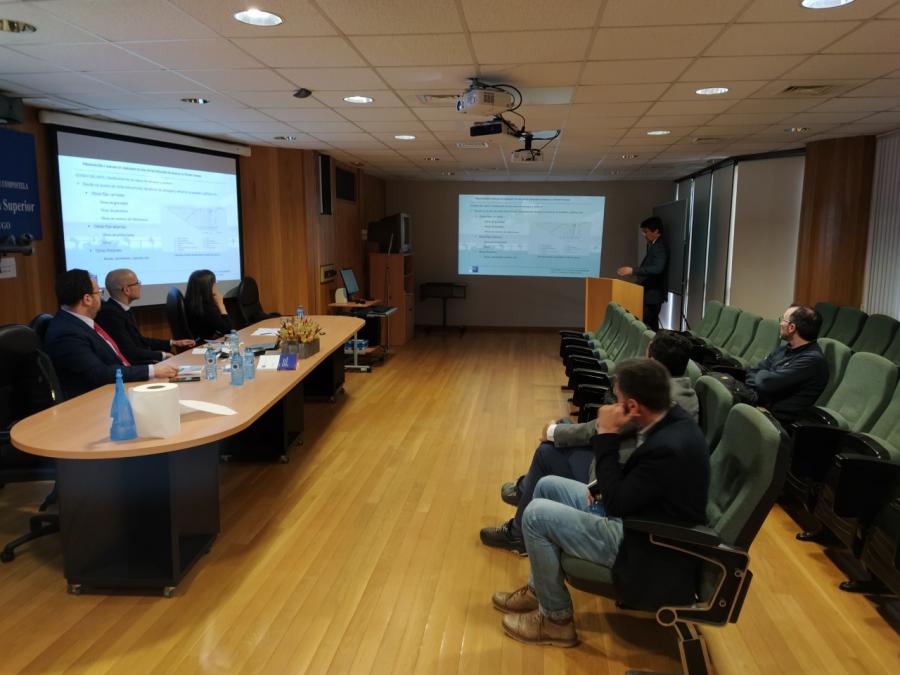Presentación da tese de doutoramento desenvolvida por Emilio García na EPS de Enxeñaría Presentación da tese de doutoramento desenvolvida por Emilio García na EPS de Enxeñaría