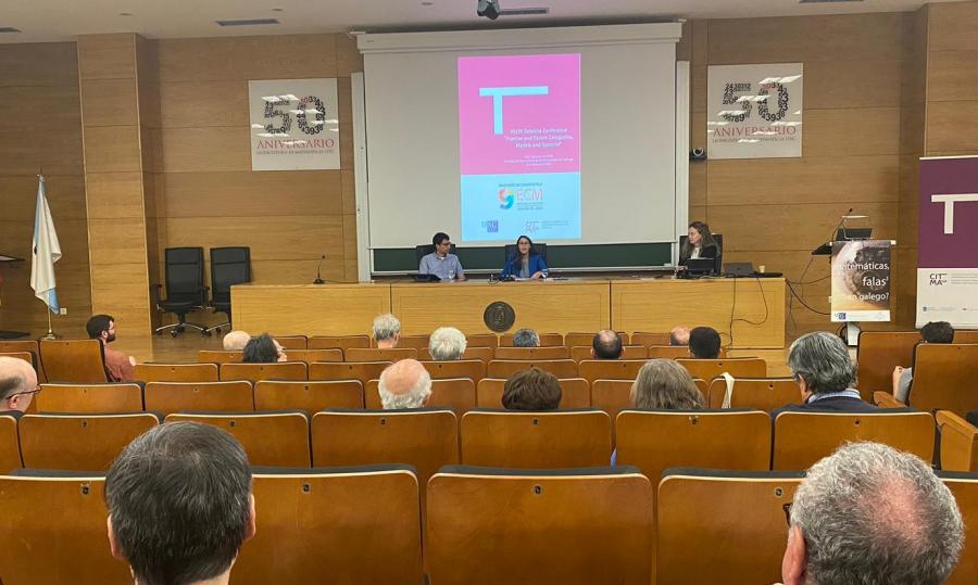 O evento inaugurouno a directora científica do CITMAga e profesora da USC, Rosa M. Crujeiras O evento inaugurouno a directora científica do CITMAga e profesora da USC, Rosa M. Crujeiras