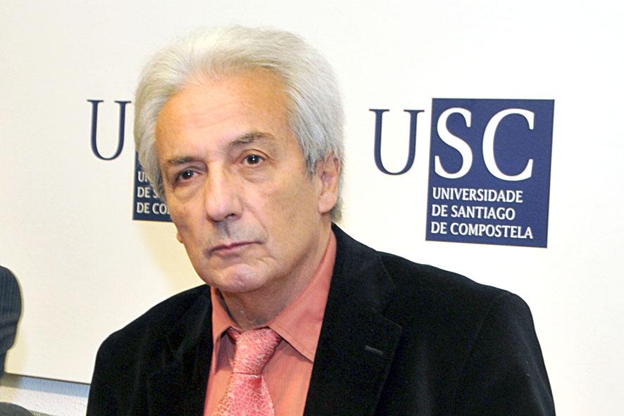 Albert Fert en la rueda de prensa Albert Fert en la rueda de prensa