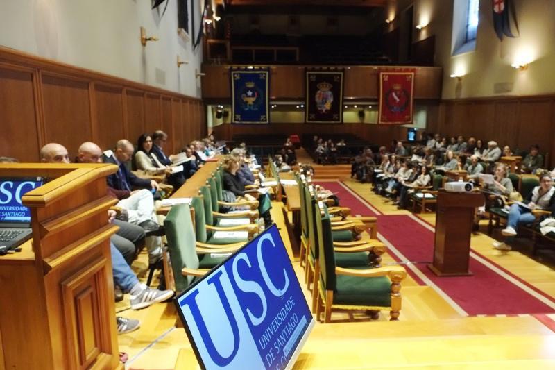 Equipos directivos e de orientación de centros de ensino medio de Galicia coñecen a oferta de formación e de servizos da USC