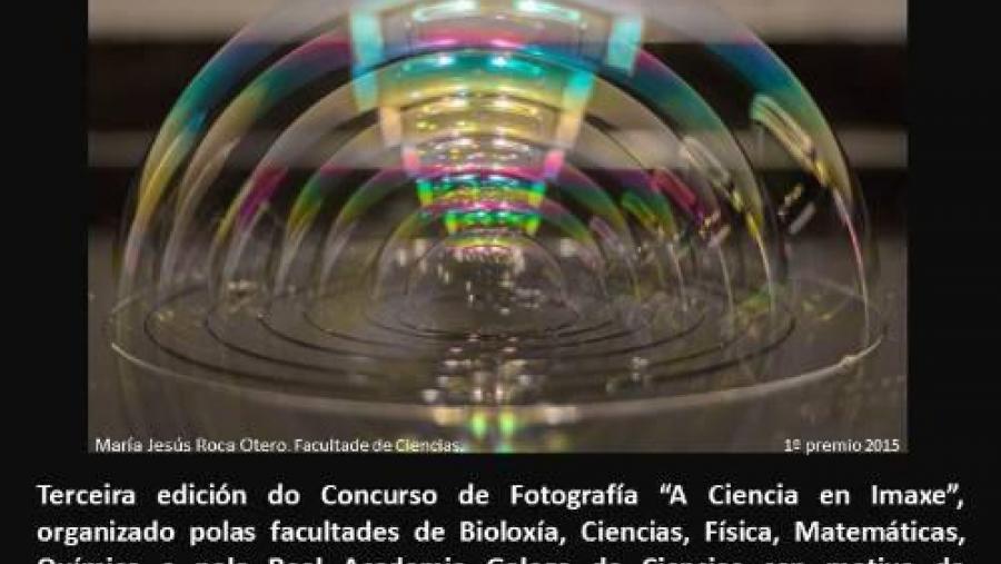 Cartaz do concurso 'A Ciencia en Imaxe'