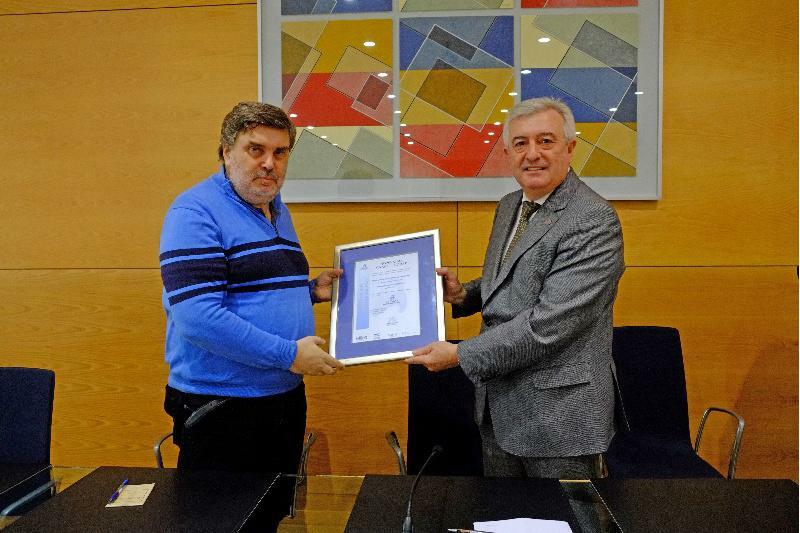 A ETSE recibe a certificación que acredita a implantación do Sistema de Garantía Interna de Calidade