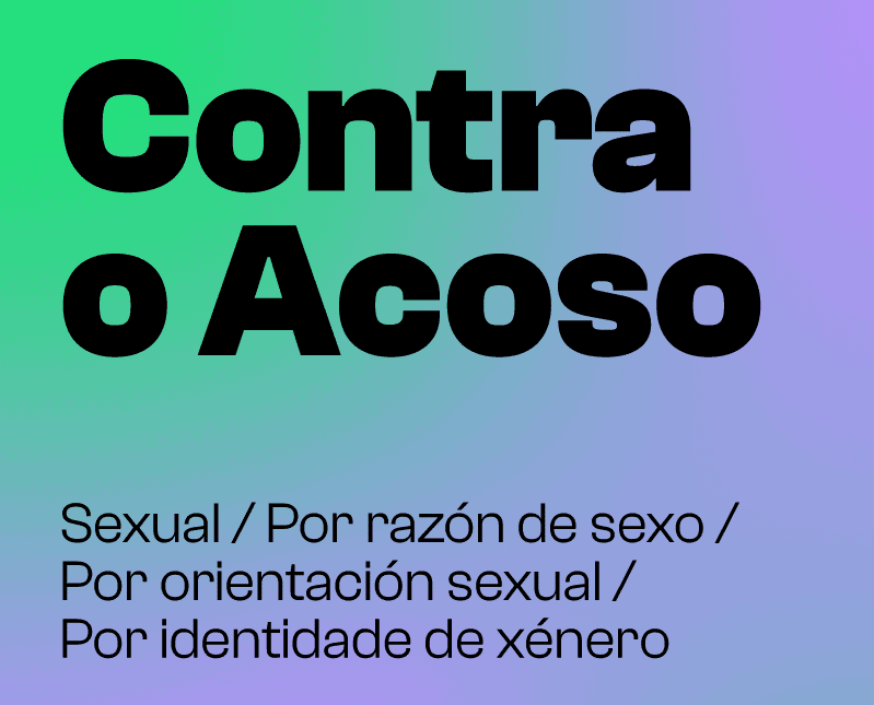 Cartel. Contra o Acoso