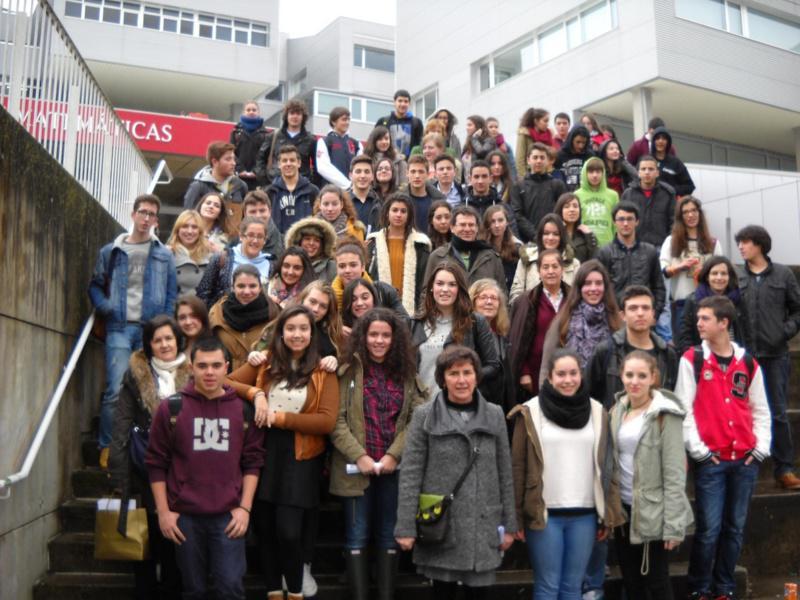 Estudantes dos Ies Gregorio Fernández de Sarria e Rosalía de Castro de Santiago gañan a Olimpíada de Xeoloxía na USC