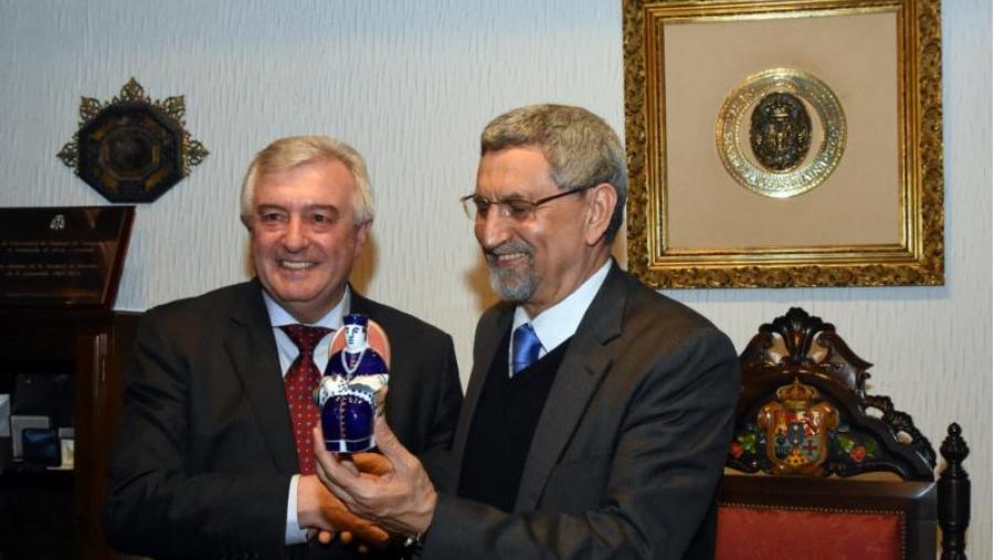 Juan Viaño e Jorge Carlos de Almeida Fonseca. Foto: Santi Alvite