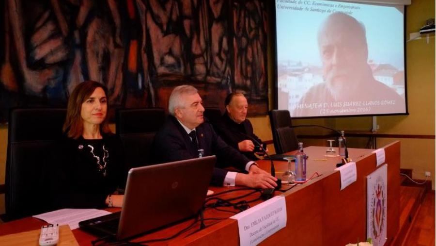 Homenaxe póstuma ao profesor Luis Suárez-Llanos Gómez