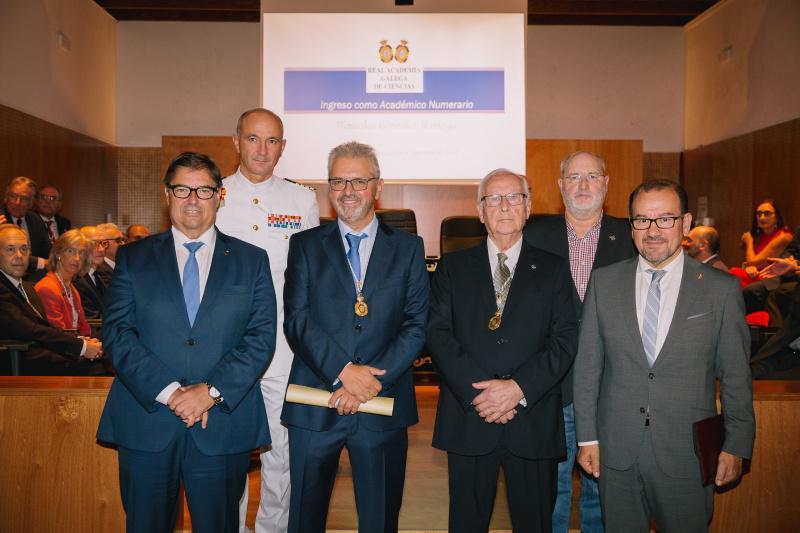 O catedrático de Estatística e Investigación Operativa da USC Wenceslao González Manteiga ingresou na Real Academia Galega de Ciencias