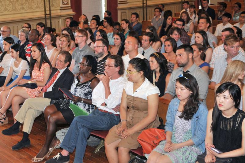 Estudantes de máis de vinte nacionalidades chegan a Santiago para aprender lingua e cultura española