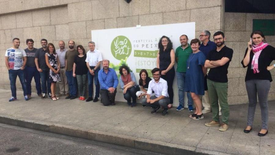 Reunión do proyecto Cephs and Chefs estes días pasados en Vigo