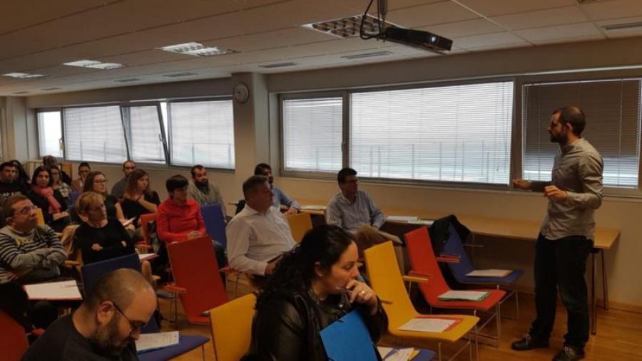 Ónega López, na súa intervención na xornada técnica sobre ferramentas de mobilidade de terras en Galicia