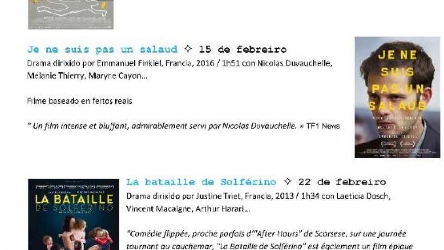 Ciclo de cinema francés na Facultade de Filoloxía