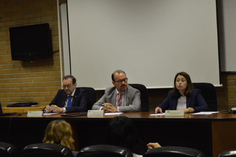 O reitor Antonio López realiza visitas institucionais á Deputación Provincial e ao  Concello de Lugo