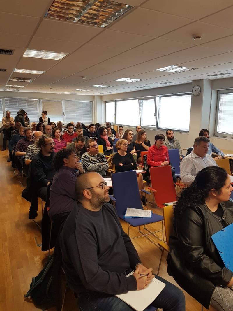 O LaboraTe da USC reúne medio cento de persoas no Cactus de Lugo nun foro técnico sobre mobilidade das terras en Galicia 