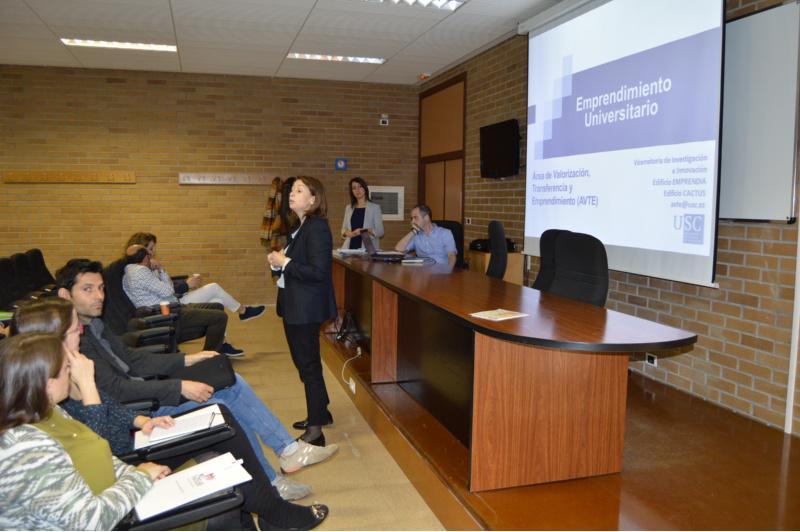 Xornada sobre emprendemento universitario e iniciativas emprendedoras na Facultade de ADE