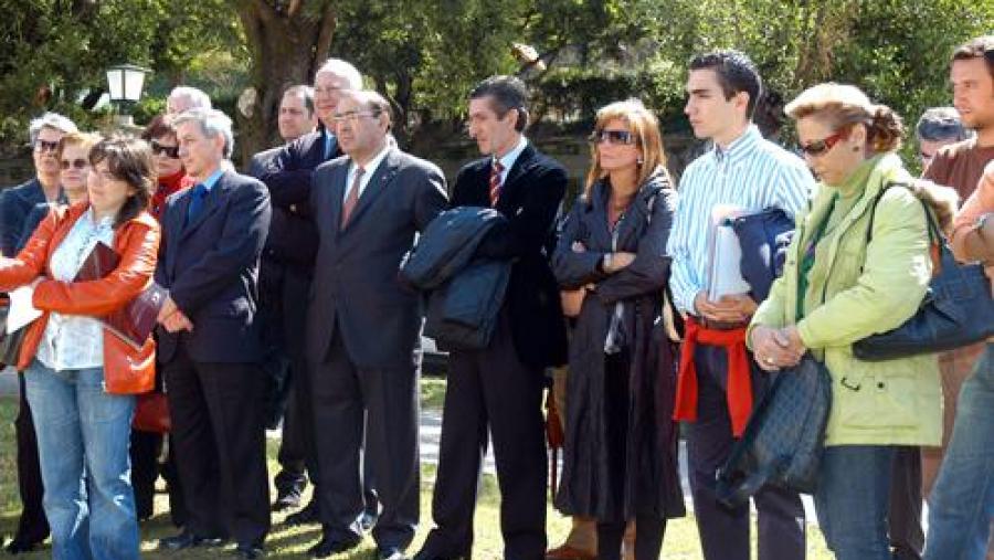 Numeroso público deuse cita na inauguración do Recanto da Saudade no Campus Sur
