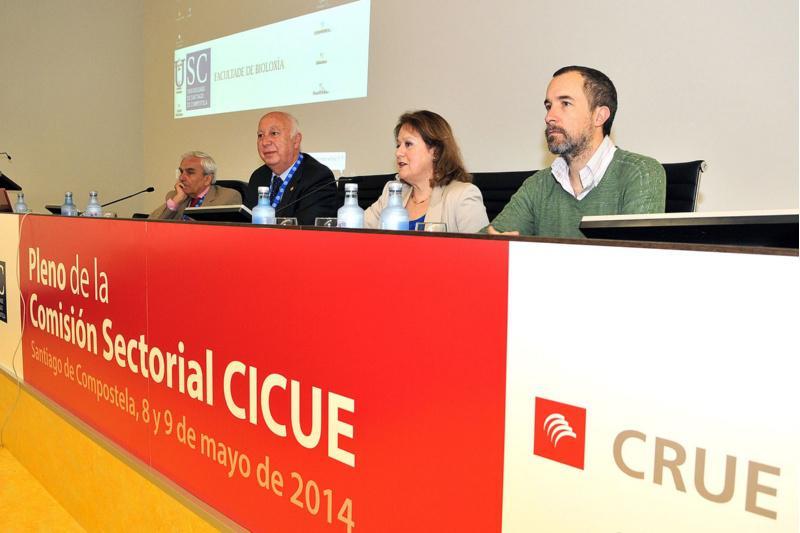 A Comisión de Internacionalización e Cooperación das Universidades Españolas celebrou o seu pleno en Compostela