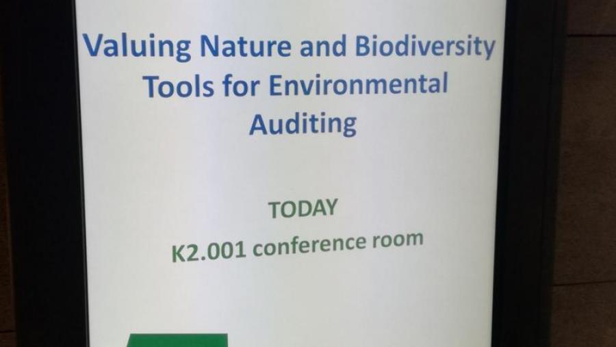 A USC, convidada polo Tribunal de Contas Europeo para participar nun seminario sobre Avaliación de Servizos ecosistémicos