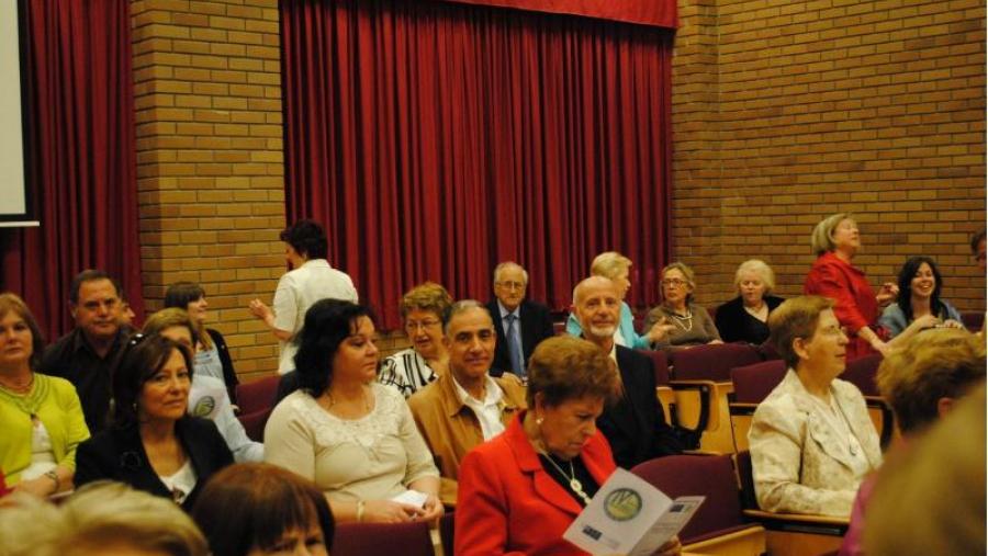 Alumnos do IV Ciclo Universitario da USC nunha clase celebrada na Escola Politécnica de Lugo