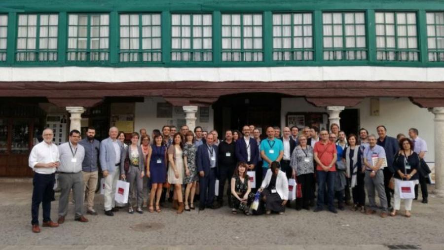Participantes na XXV Conferencia de Decanatos de Artes e Humanidades, en Almagro