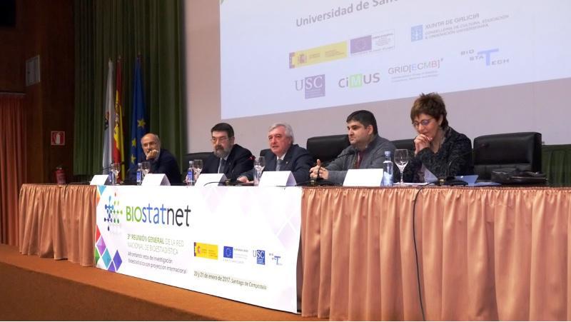 A Rede Nacional de Bioestatística celebra en Medicina a súa terceira xuntanza xeral