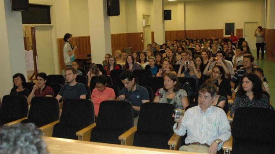 No curso de lingua e cultura galega participaron 86 estudantes procedentes de 22 estados diferentes de Europa, América e Asia. Foto: Alfonso (Servimav-USC)