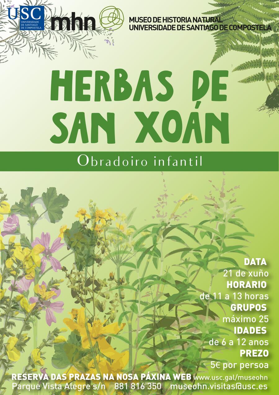 Cartel Herbas de San Xoán