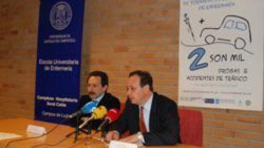 As xornadas foron presentadas por parte do vicerreitor de Coordinación e o director da Escola Universitaria de Enfermaría