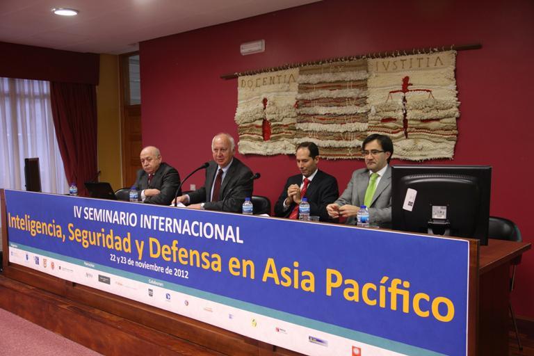 Inaugurado o cuarto encontro internacional do Seminario de Estudos de Seguridade USC-CESEDEN dedicado á intelixencia, seguridade e defensa en Asia Pacífico