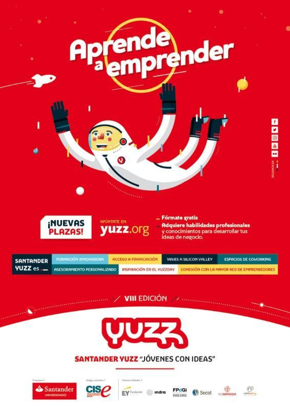 O programa Santander Yuzz busca emprendedores de entre 18 e 31 anos en Santiago e Lugo