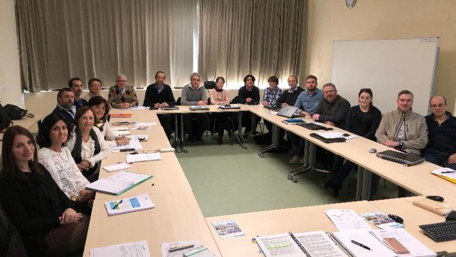 Socios participantes na primeira reunión do proxecto europeo Alertox-Net