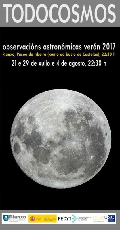 Alto do San Marcos e Rianxo, próximos puntos de observación astronómica de TodoCosmos