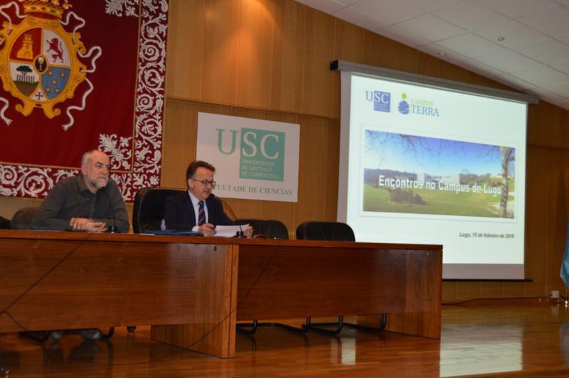O Campus Terra da USC amosa a súa oferta académica e de servizos a estudantes de ensino medio de Lugo e A Coruña