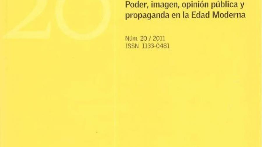 A revista Obradoiro de Historia Moderna dedica o seu número 20 ao ‘Poder, imaxe, opinión pública e propaganda na Idade Moderna’
