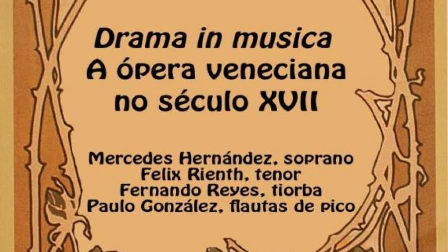 Cartel do espectáculo deste martes 6 de maio