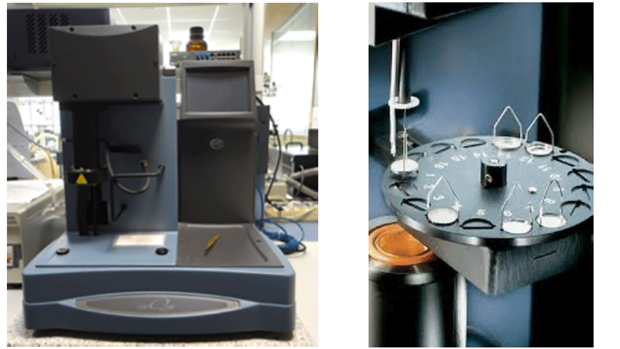 Thermogravimetric analyser (TGA) TA Instruments Q500 TGA