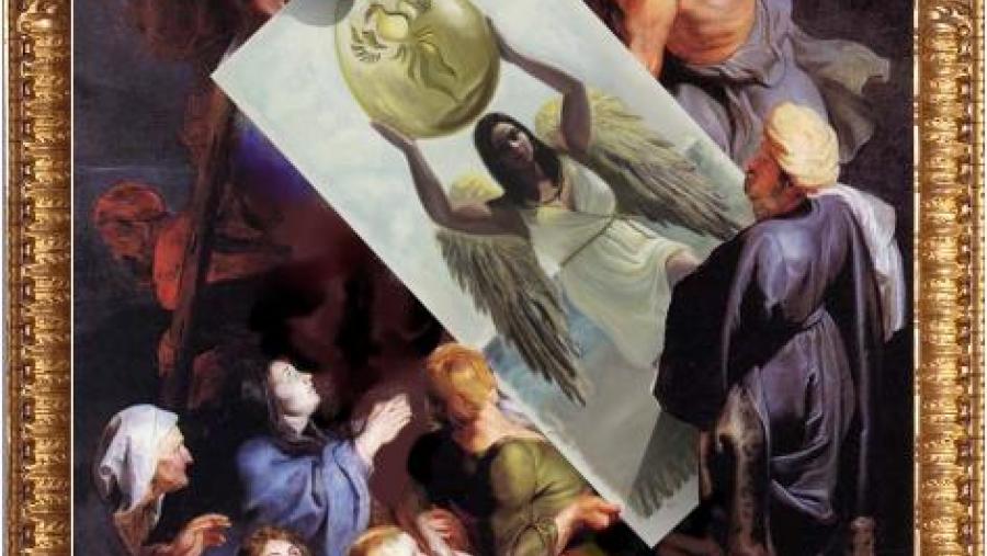 A mostra ‘Retratos con Alegoría’ de J. Méndez clausúrase cunha performance cos artistas retratados