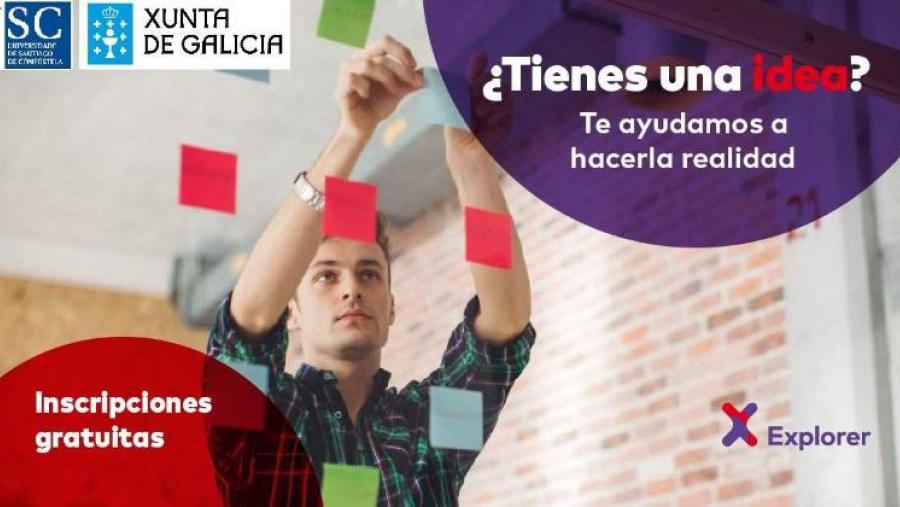 Cartaz do programa Explorer 'Jóvenes con ideas'