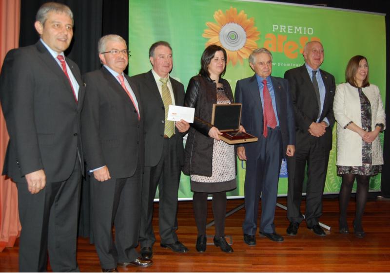 Casares reitera o compromiso da USC co agro galego na entrega do XIII Premio Aresa, que distingue a Champivil