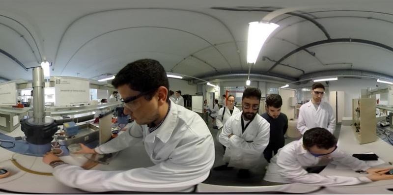 Un documental de alumnado de Ciencias da Comunicación retrata a USC en formato 360º