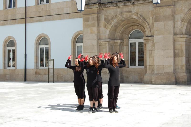 O Encontro Universitario de Danza despídese das rúas de Lugo cunha tripla proposta antes de viaxar a Santiago
