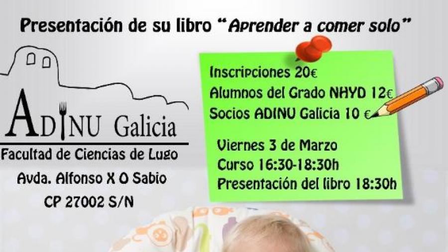 Cartaz da xornada formativa sobre BLW