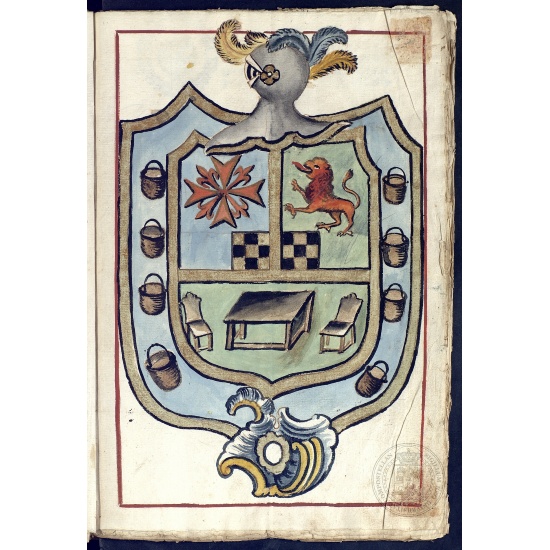 Ejecutoria de hidalguía (1698).