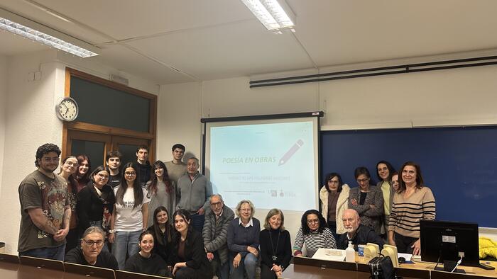 Foto de familia dunha das actividades deste ApS