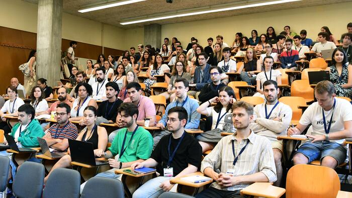 O encontro reúne persoal investigador das tres universidades galegas. Foto: Santi Alvite