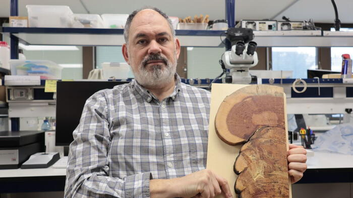 Ignacio García González é investigador do Grupo Biodiversidade e Botánica Aplicada